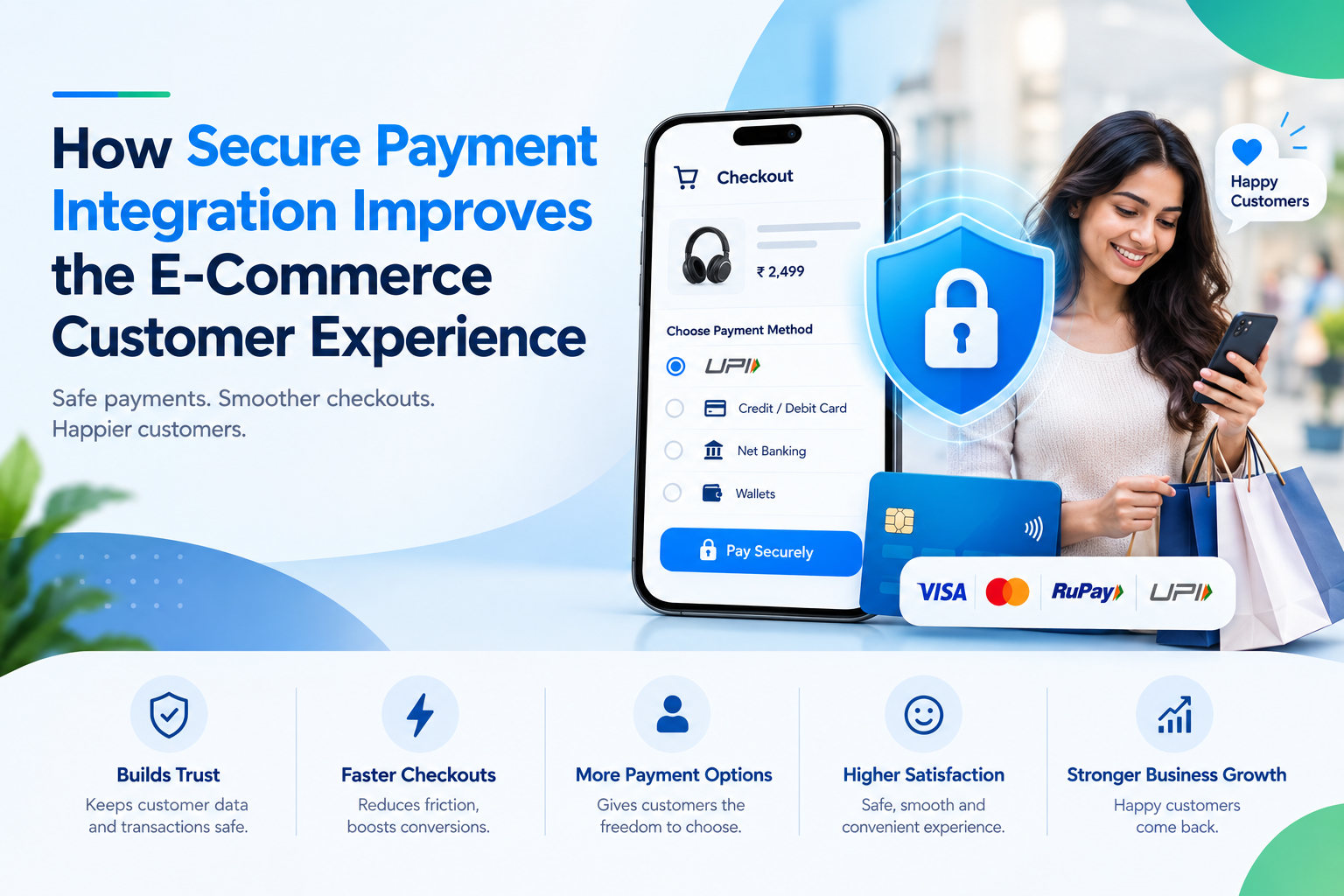 How Secure Payment Integration Improves the E-Commerce Customer Experience